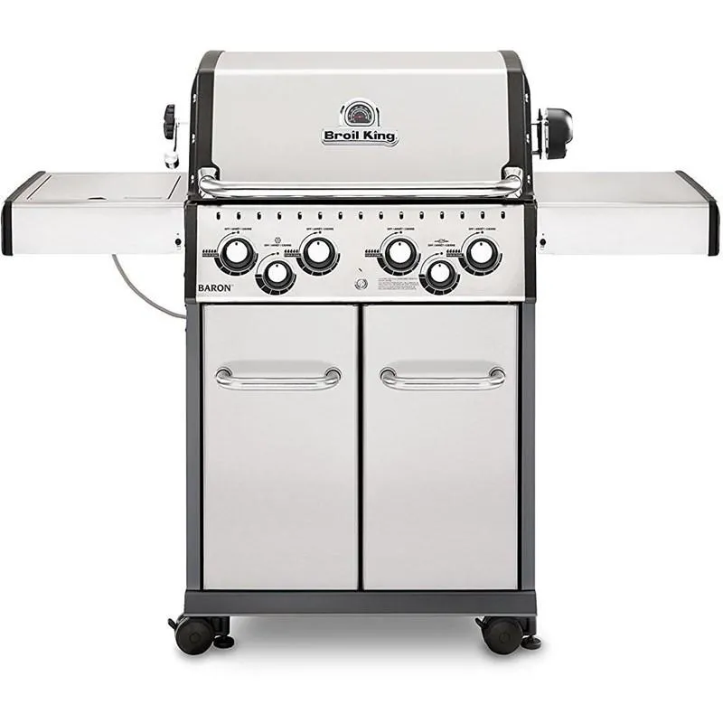 Газовый гриль Broil King Baron 490 silver