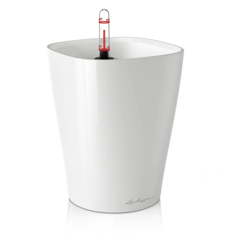 Вазон Lechuza 14900 DELTINI Белый