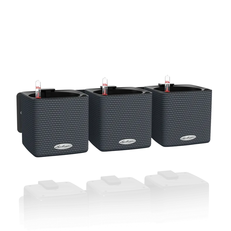 Комплект Lechuza 13399 Green Wall Home Kit Color Серый