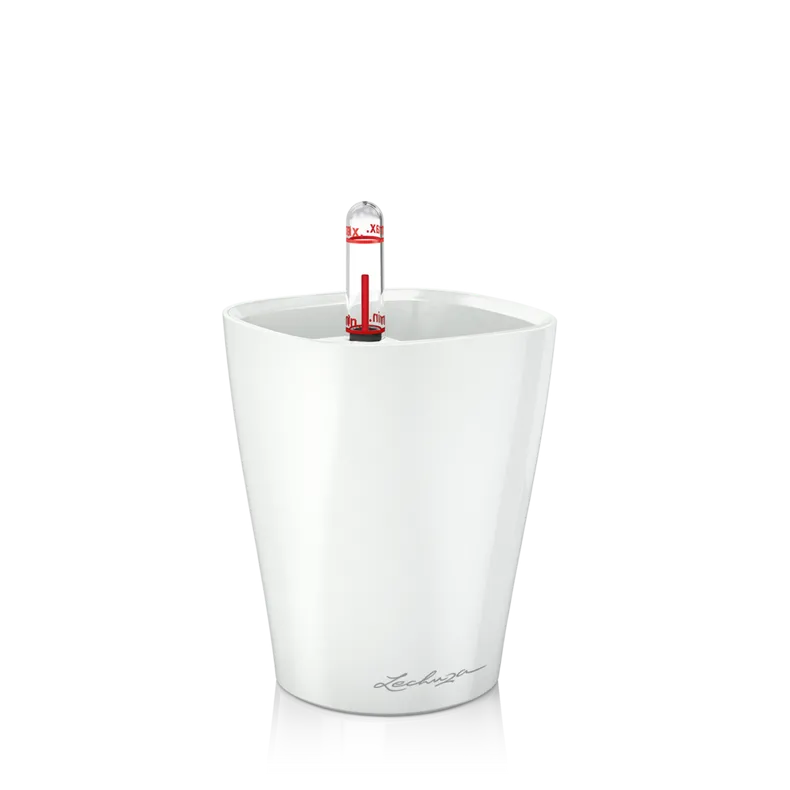 Вазон Lechuza 14950 MINI-DELTINI Премиум Белый