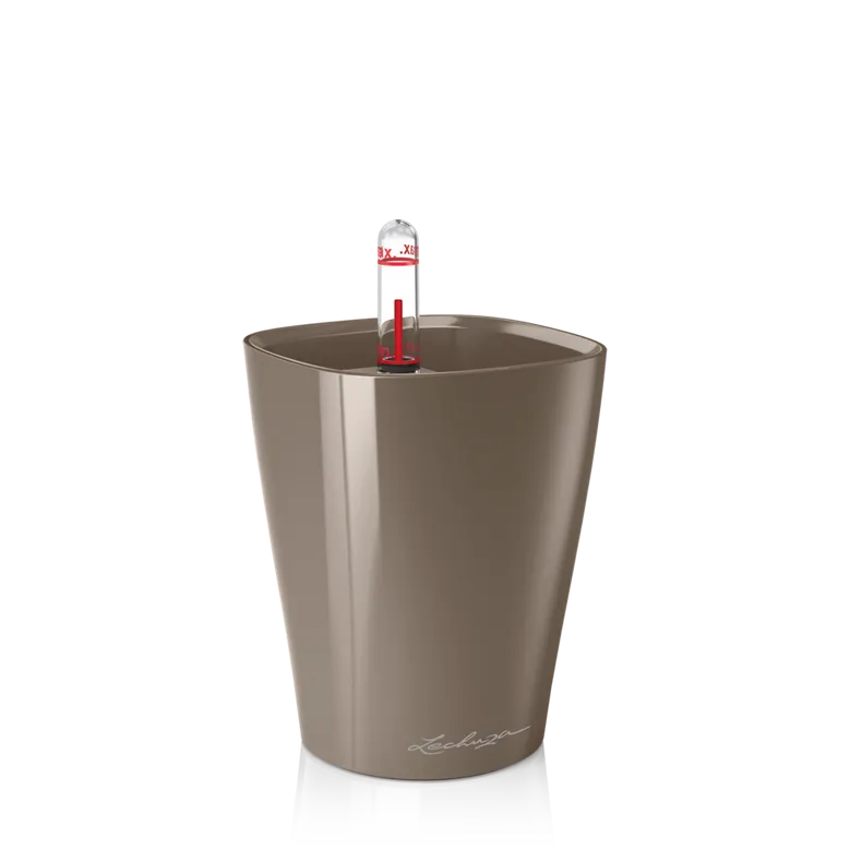 Вазон Lechuza 14959 MINI-DELTINI Премиум Серо-коричневый