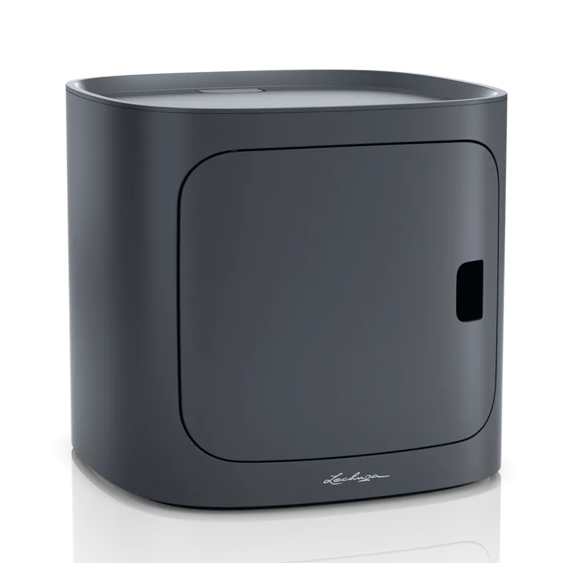 Бокс для хранения Lechuza 15926 PILA Color Storage Темно-серый