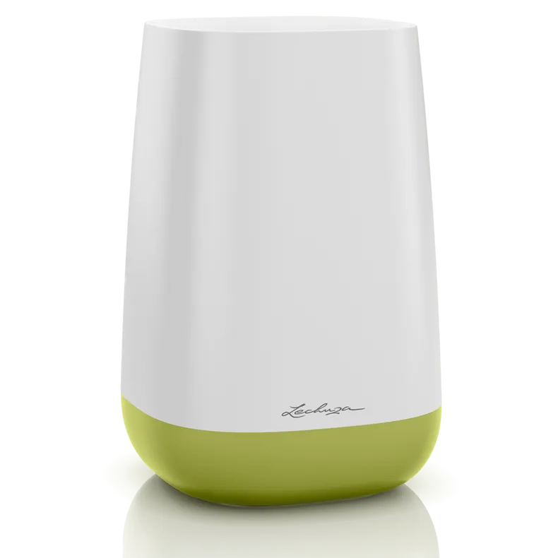 Вазон Lechuza 13873 YULA Flower белый / фисташковый