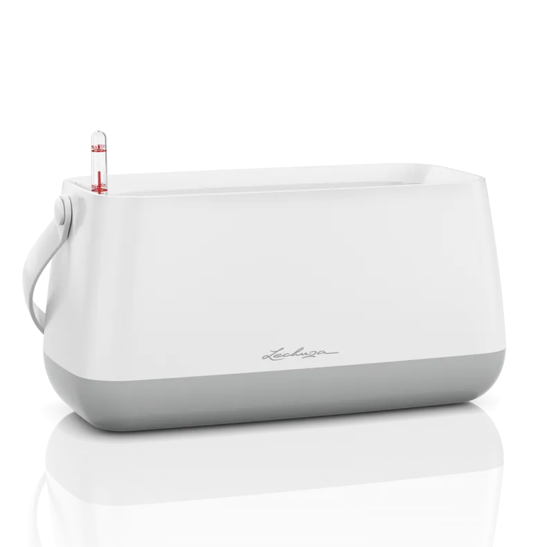 Корзина для растений Lechuza 13861 Yula белый / серый