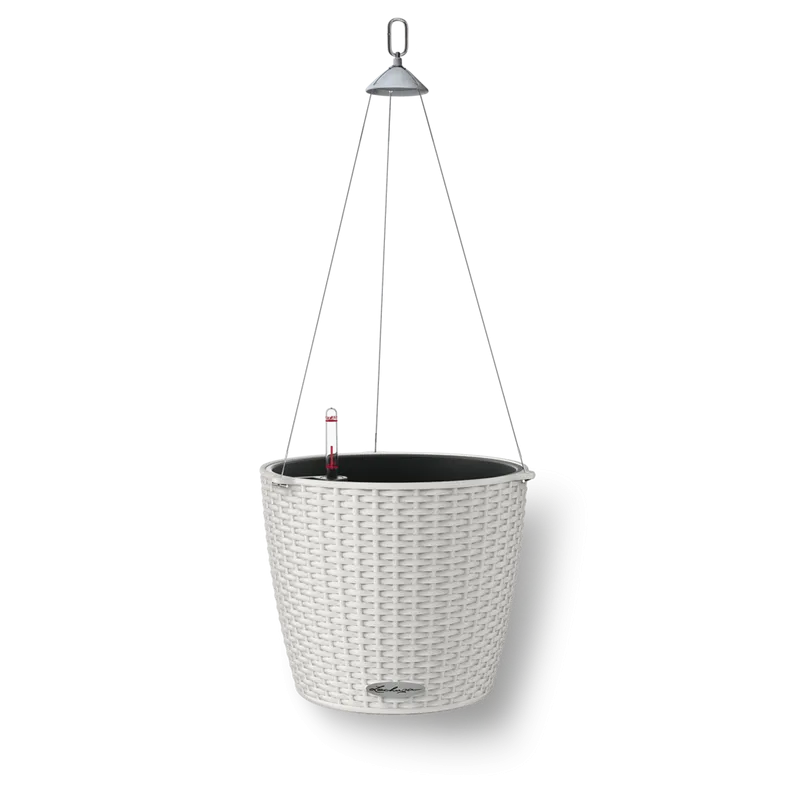 Вазон Lechuza 15107 Cottage NIDO 27 Светло-серый