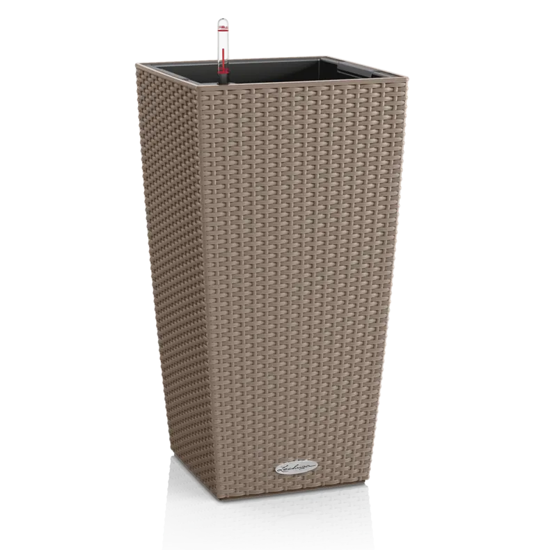 Вазон Lechuza 15158 CUBICO Cottage 30 Песочно-коричневый
