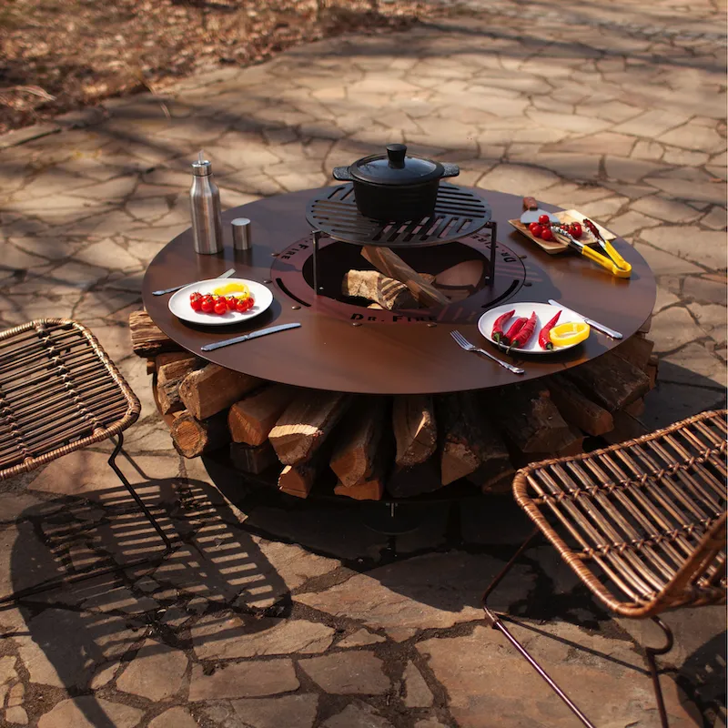 Cадовый стол-кострище Dr. Fire Compact