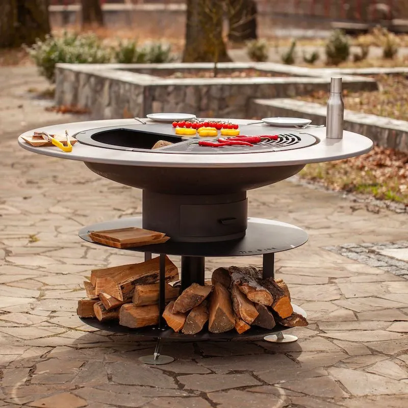 Садовый мангал дровяной гриль Dr. Fire Picnic Bar 150