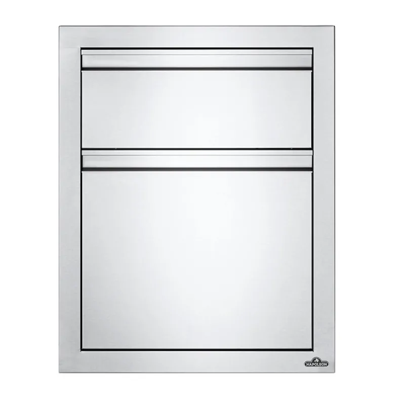 Встраиваемая тумба с малым и большим выдвижными ящиками Napoleon, 46 х 61 см