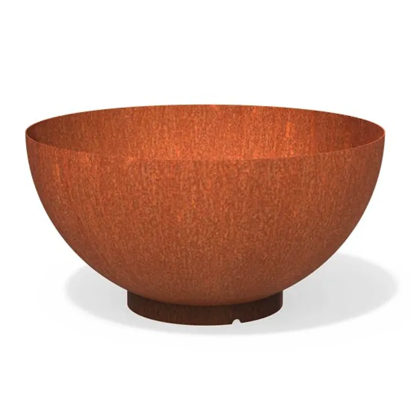 Кострище глубокое из CORTEN стали Dr. Fire, 80 см