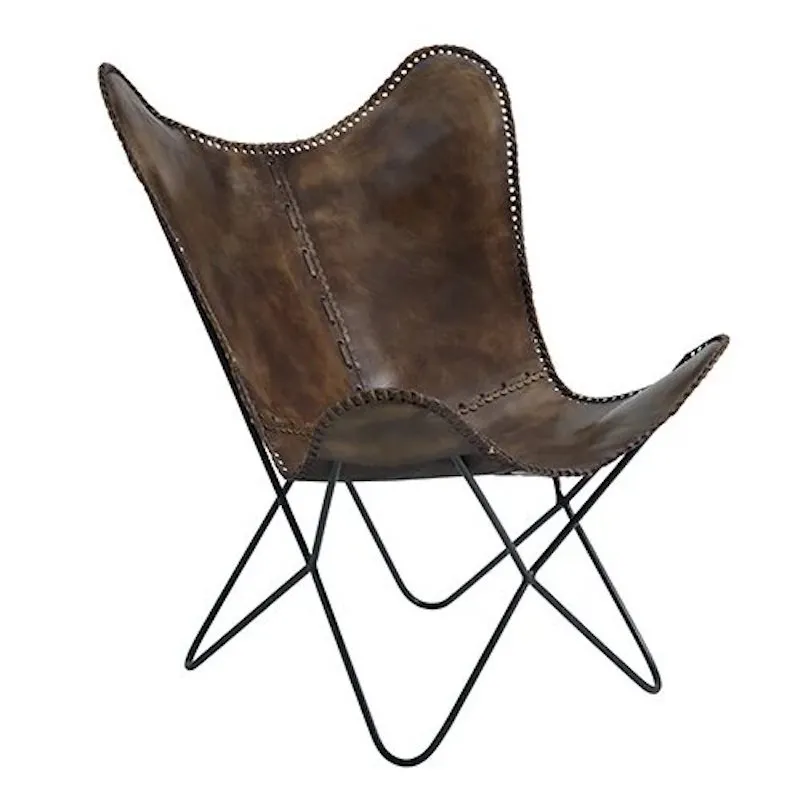 Кресло кожаное Loft & Fire, Patina