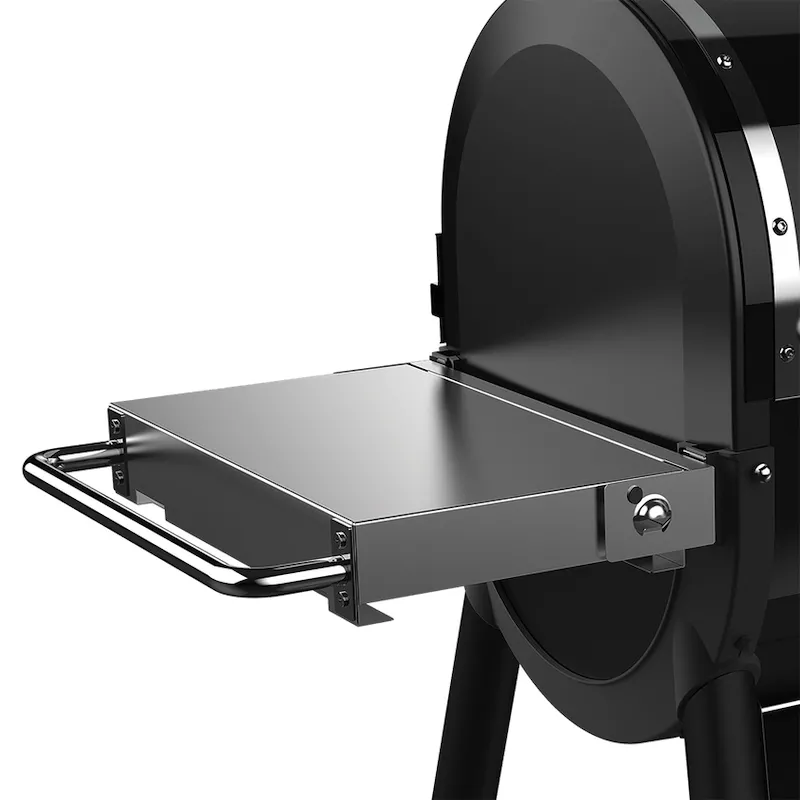 Складной боковой столик из нержавеющей стали для Weber SmokeFire