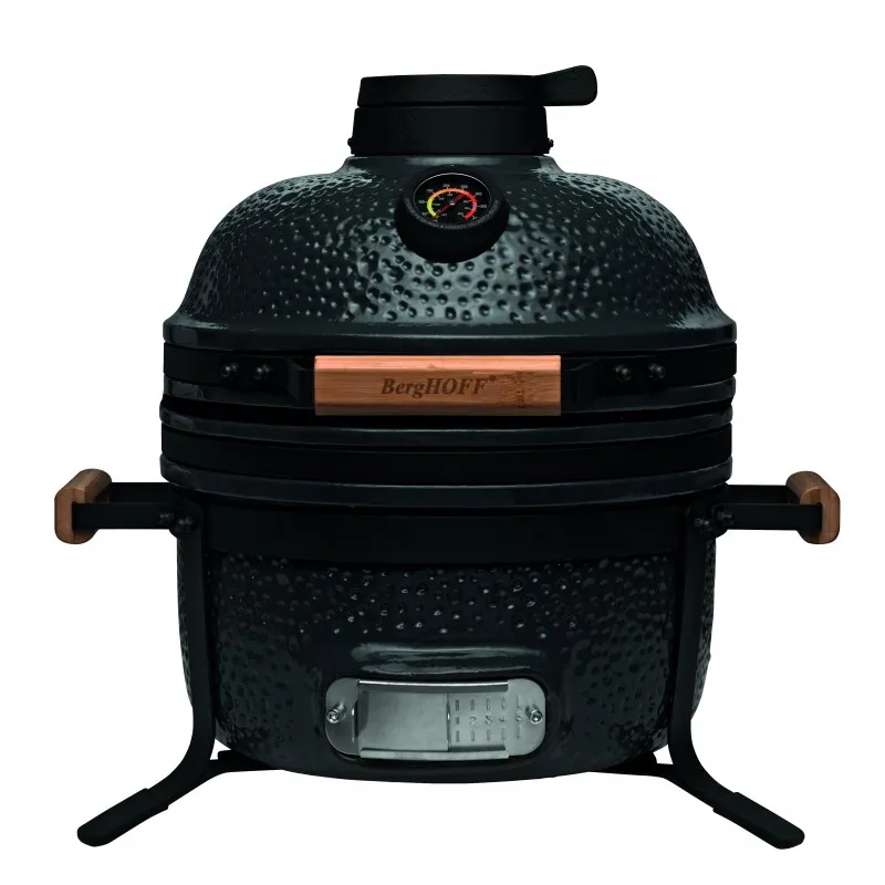 Угольный керамический гриль BergHOFF Medium, черный