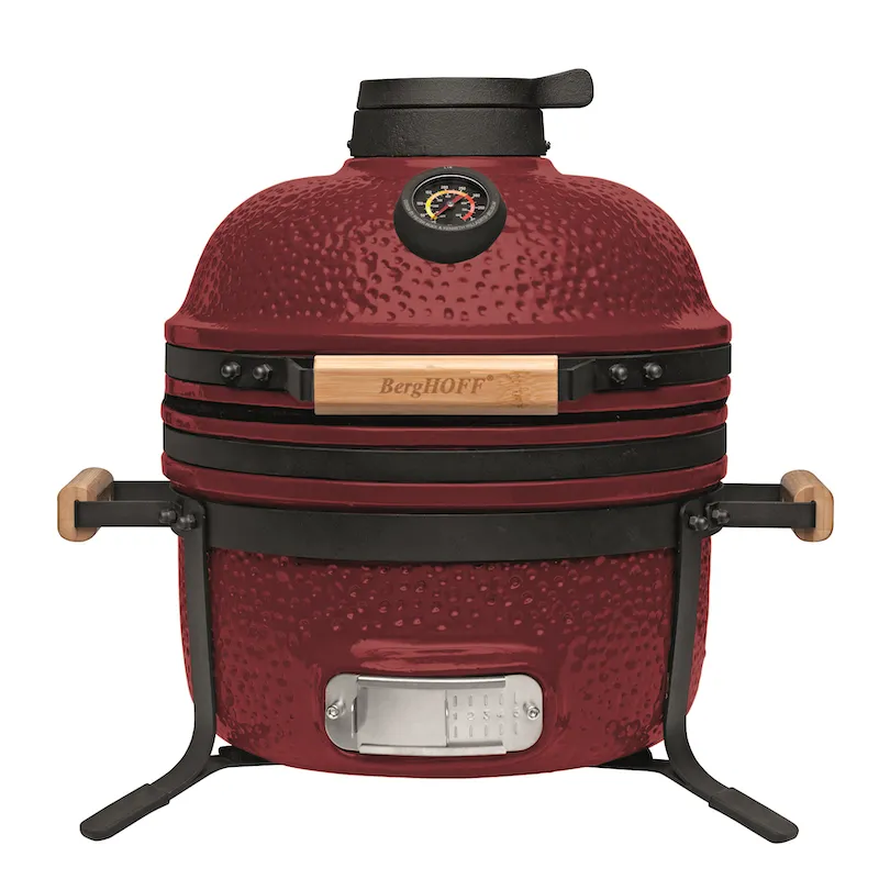 Угольный керамический гриль BergHOFF Medium, красно-коричневый