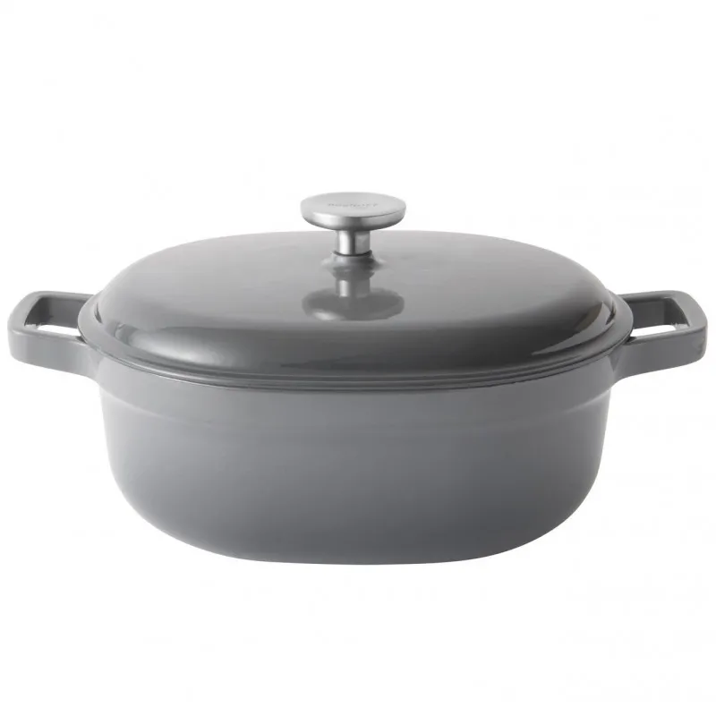 Кастрюля овальная Berghoff GEM с антипригарным покрытием, 35 х 22 см, 4,1 л