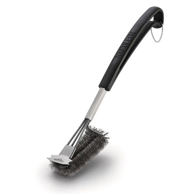 Стальная трехрядная щетка для чистки Napoleon, 53 см