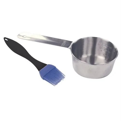 Набор для смазывания: ковш и кисточка Broil King (синий)