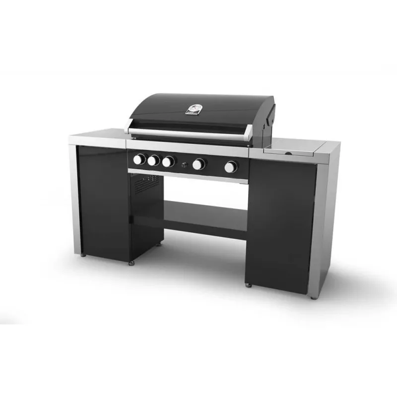 Тумба-подставка под газовый гриль из 2-х элементов для модели GrandHall Maxim GTI4B-V