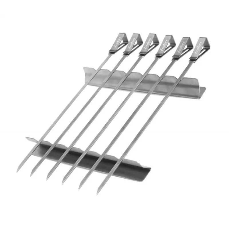 Набор шампуров для шашлыка на подставке, 6 шт. Enders