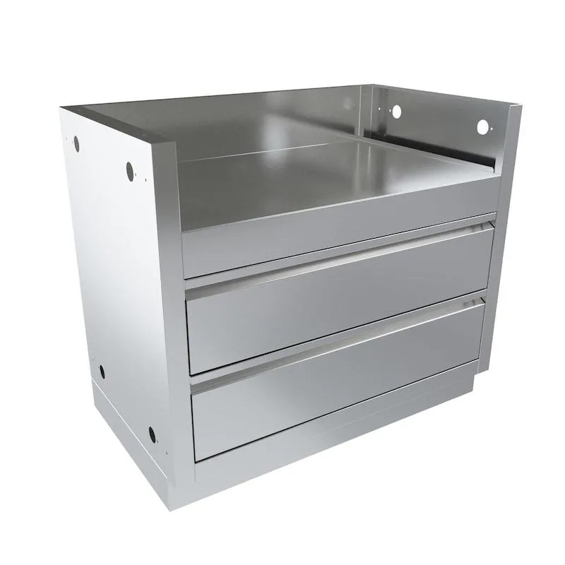 Тумба-основание гриля BILEX 605 с 2-мя выдвижными ящиками