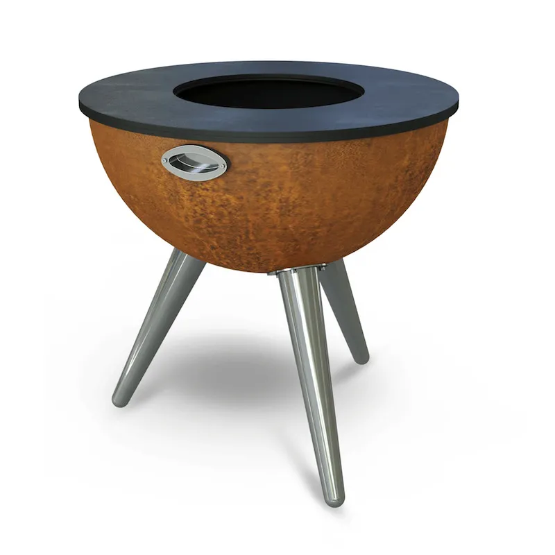 Гриль мангал на дровах Ahos Inspiration High, коричневый