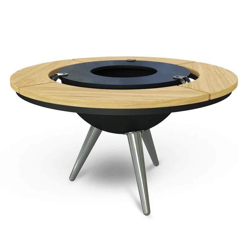 Гриль мангал Ahos Inspiration High + Desk, черный