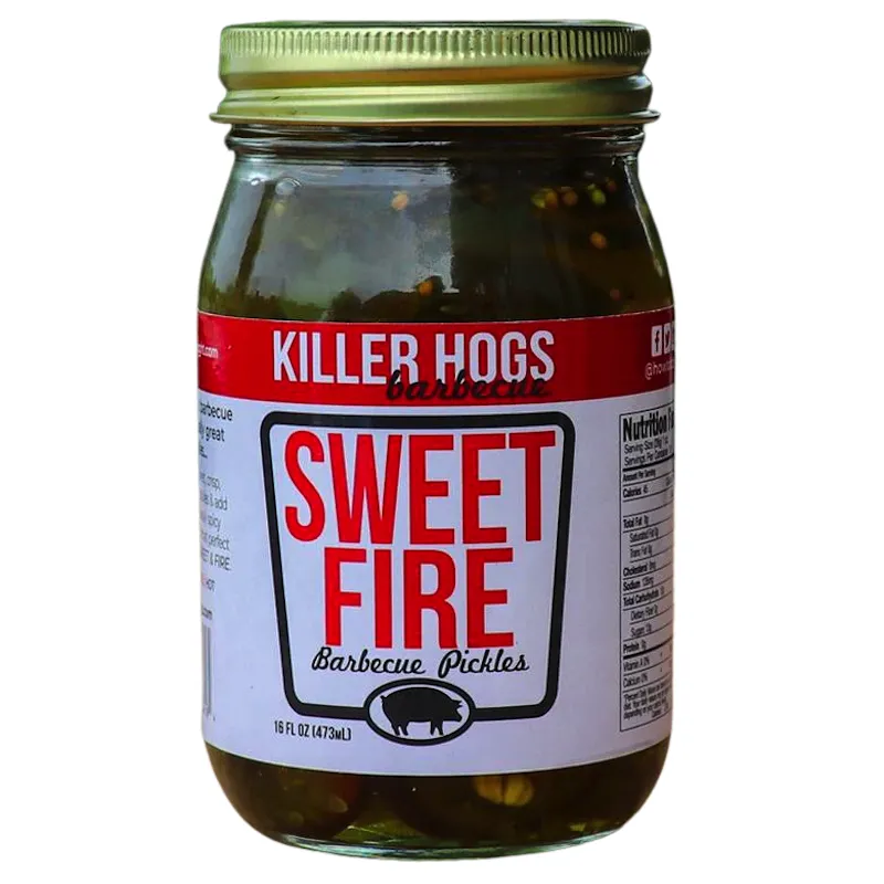 Маринованные огурцы Sweet Fire Killer Hogs