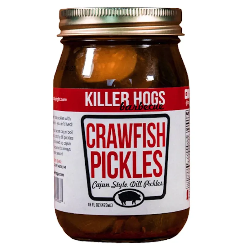 Маринованные огурцы Crawfish Pickles Killer Hogs