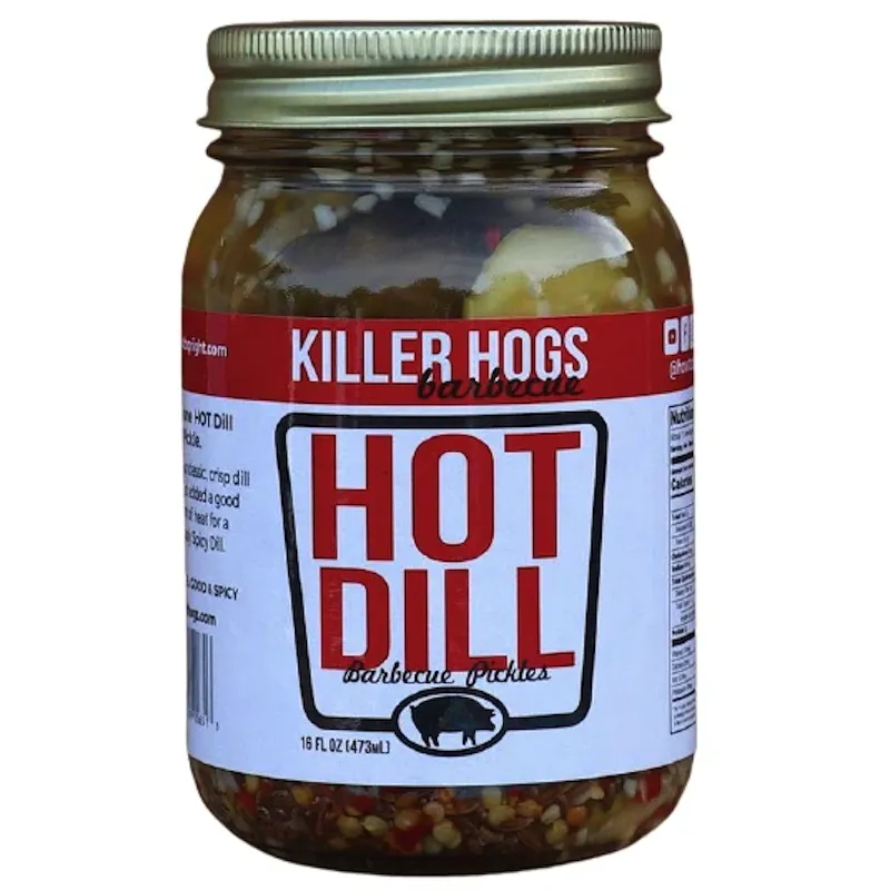 Маринованные огурцы Hot Dill Killer Hogs