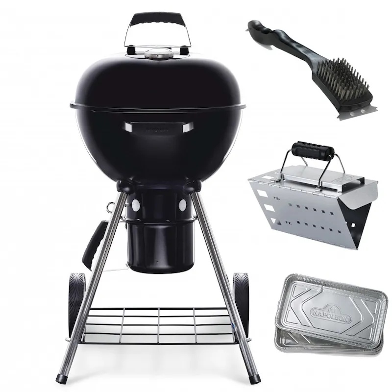 Вугільний гриль Napoleon 47 см у комплекті