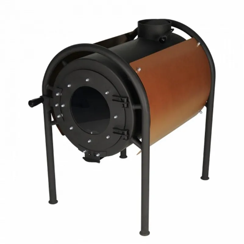 Печь отопительная с бронзовым кожухом Daddy Smoke Modern