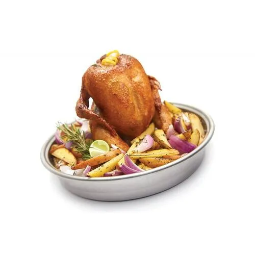 Стойка для курицы с поддоном для жира Broil King 69824