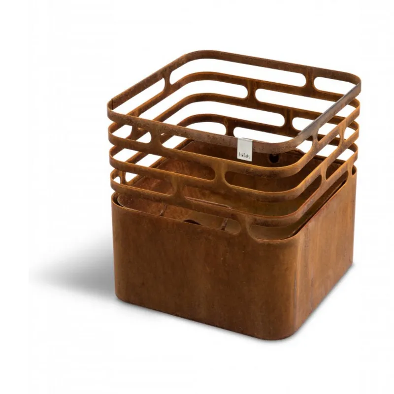 Гриль - кострище Hoefats Cube Rusty
