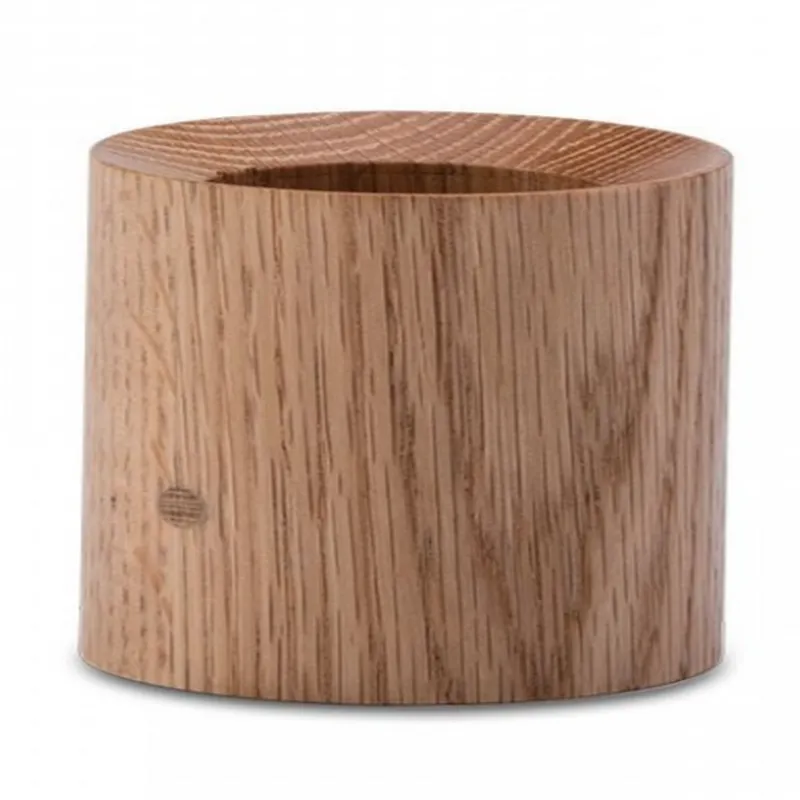 Hoefats Wooden base for blow poker and fire tongs