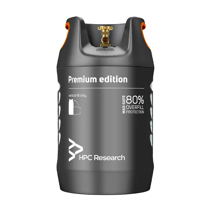 Композитный газовый баллон HPC Research 24,5л с отсекателем