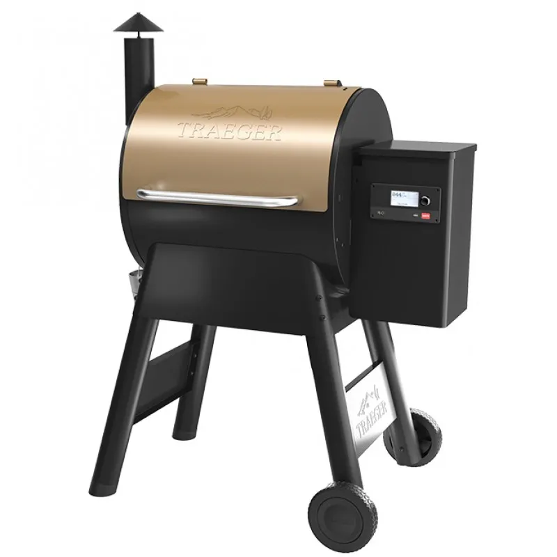 Пеллетный гриль TRAEGER PRO D2 780 бронзовый
