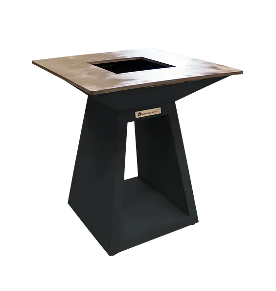 Дровяной гриль-очаг Quan Quadro Premium Medium Carbon