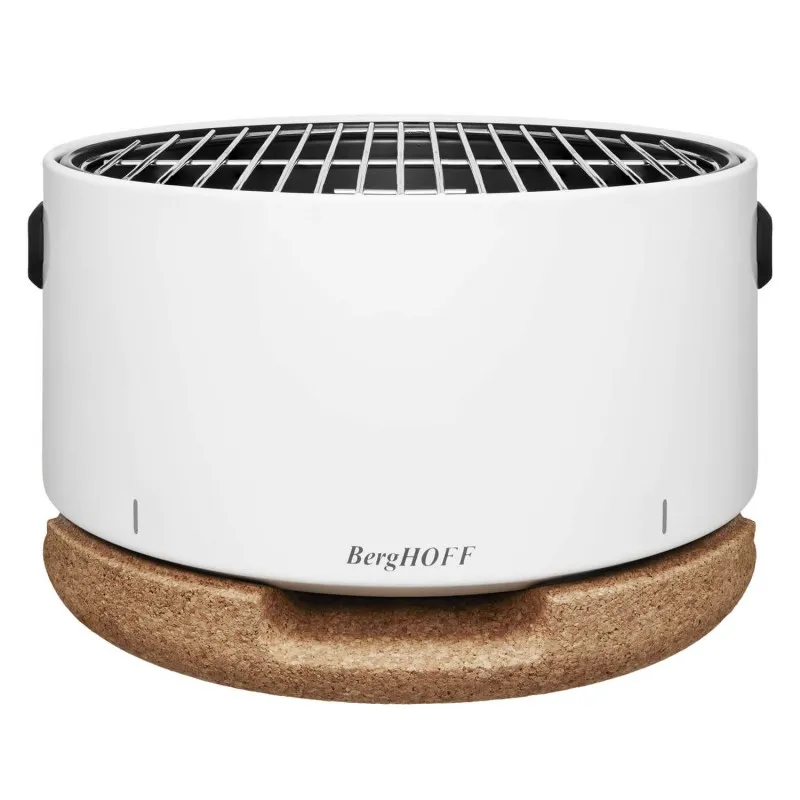 Портативный угольный гриль BergHOFF, белый