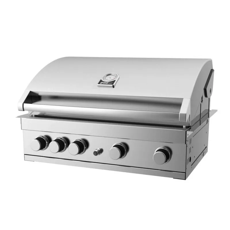 Встраиваемый газовый гриль GrandHall Elite GT4S-S