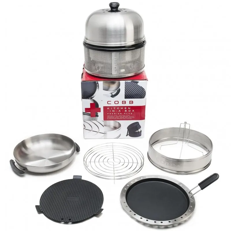 Портативный угольный гриль COBB Kitchen-in-a-Box