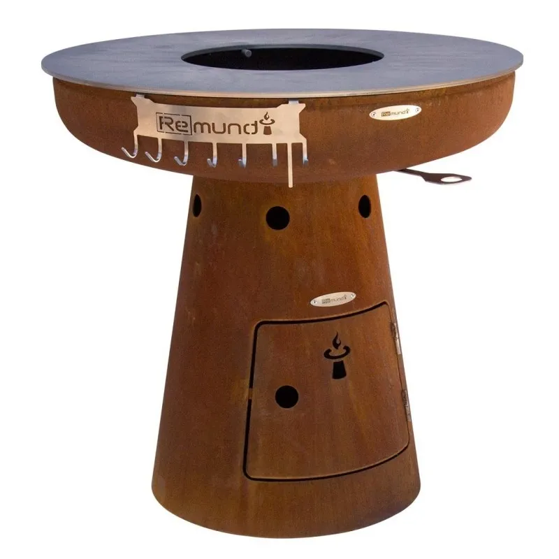 Дровяной гриль-очаг ReMundi Nero L 105