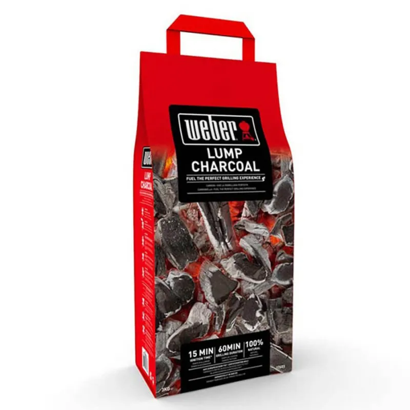 Уголь древесный для гриля Weber, 3 кг