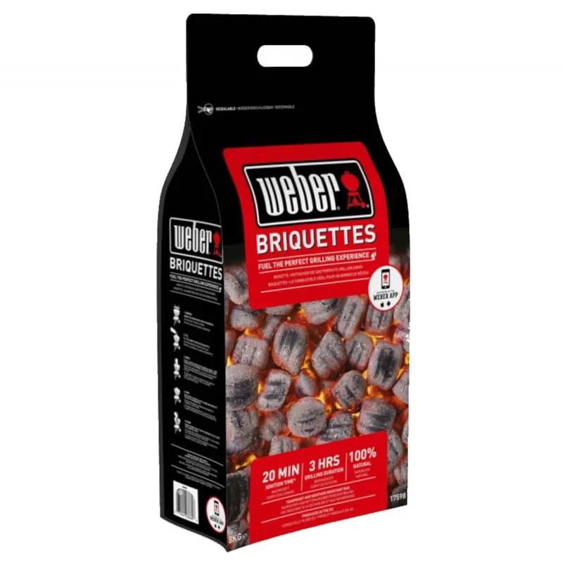 Угольные брикеты для гриля Weber, 8 кг