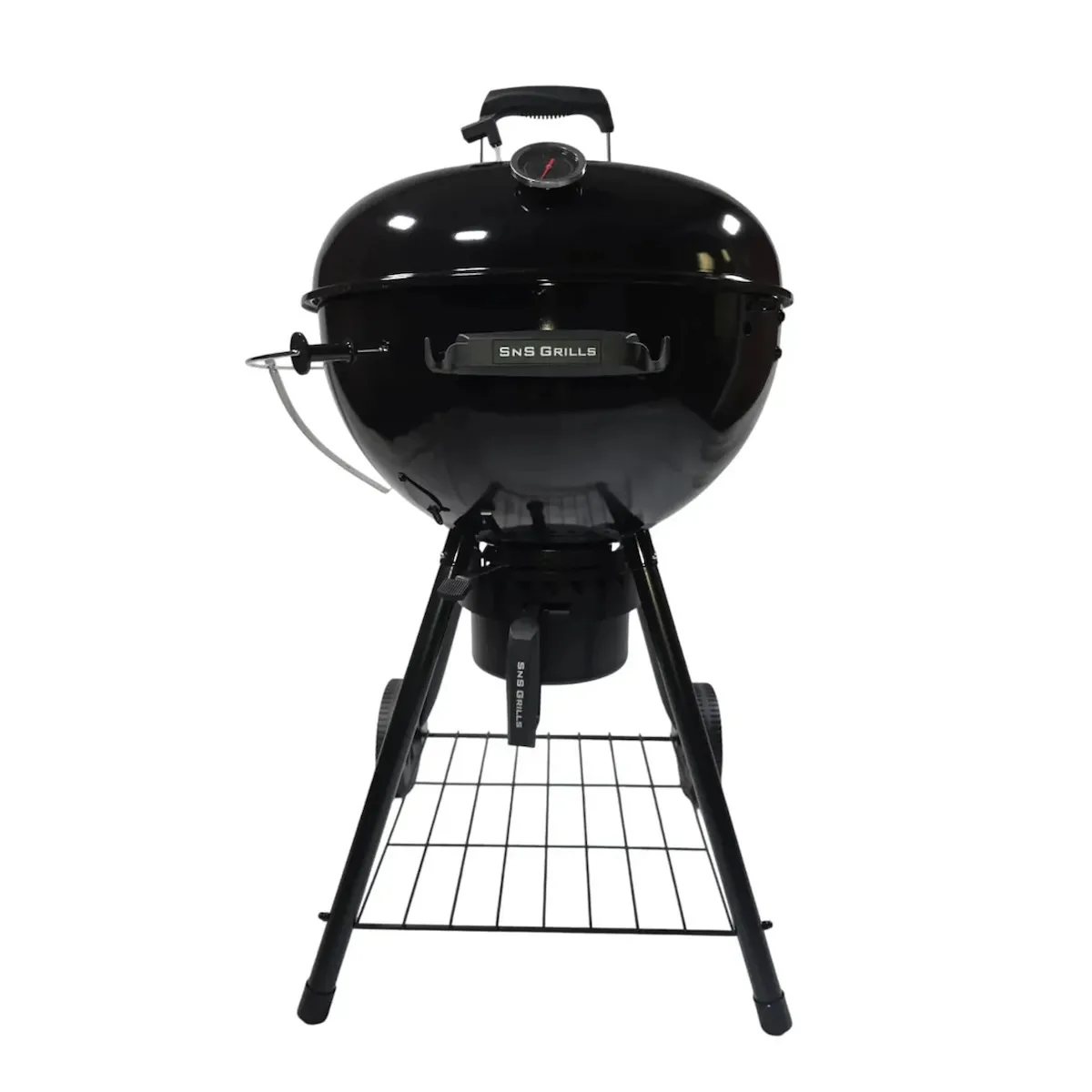 Угольный гриль Slow ’N Sear® Kettle Grill Black Edition 57 см + Slow 'N Sear® Deluxe