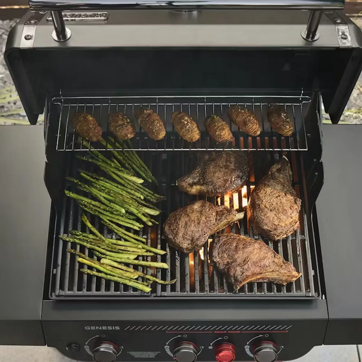 Газовий гриль Weber Genesis E-330WR STEALTH