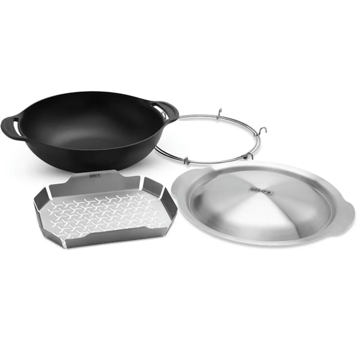 Вок і пароварка WEBER CRAFTED